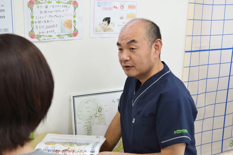 カイロプラクティックHACO じっくり話を聞くカウンセリング