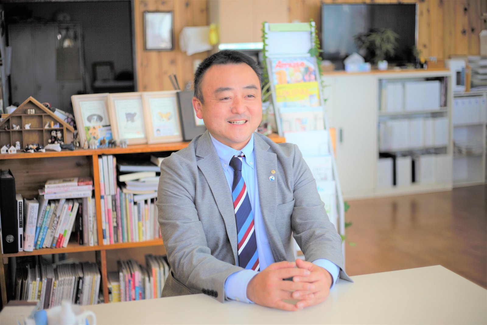 八戸ペイント 代表の田中さん